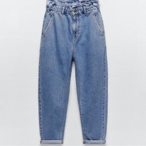 Zara Blue Ankle & Cropped Jeans